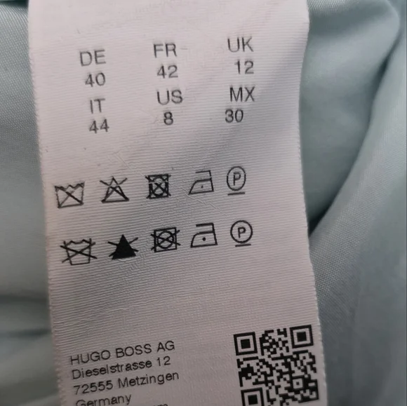 Hugo Boss Demiara Sheath Dress in Mint Size 8 - Picture 10 of 11